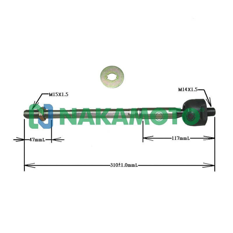 تيش اسكترا  فورتشنر05-016+هاى لوكس 05-016 ناكاموتو تايوانى