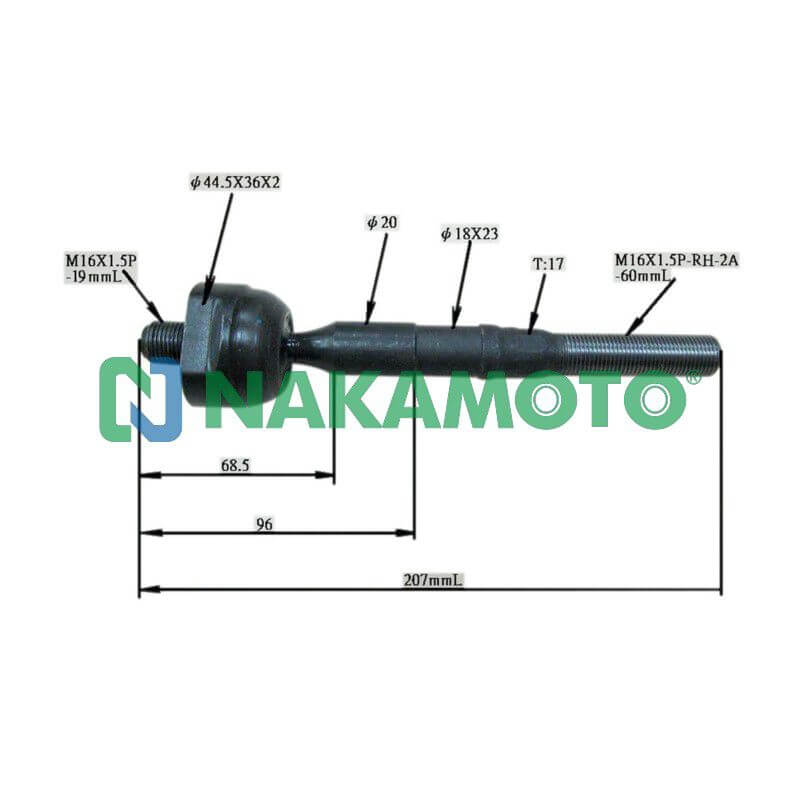 تيش اسكترا باجيرو 08-017 ناكاموتو تايوانى
