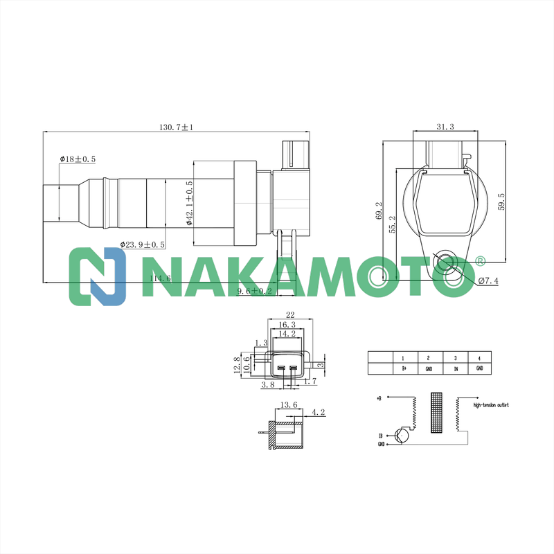موبينة النترا اتش دى ناكاموتو تايوانى