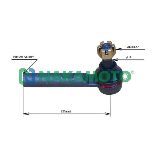 [AFM1400] بيض طرف هاى اس 05-016 ناكاموتو تايوانى