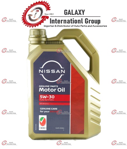 [OIL0014] زيت موتور نيسان 4 لتر 5W30 مستورد اصلى