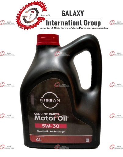 [OIL0025] زيت موتور نيسان 4 لتر 5W30 مصرى اصلى