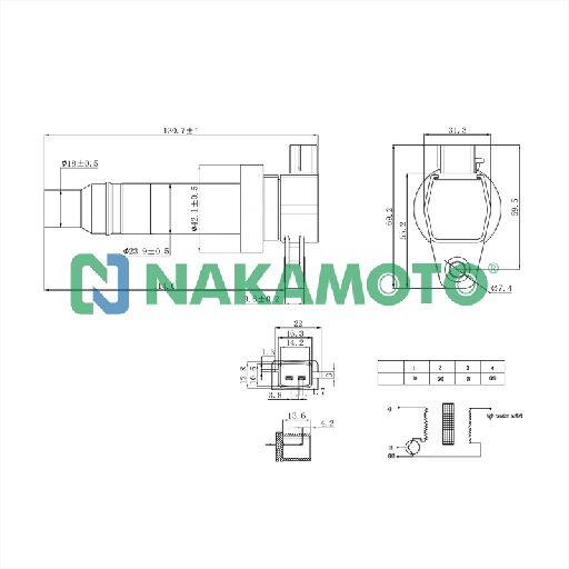 [AFM1179] موبينة النترا اتش دى ناكاموتو تايوانى