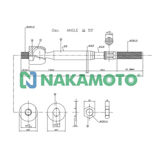 [AFM1903] تيش اسكترا كرولا جنوب افريقى ناكاموتو تايوانى